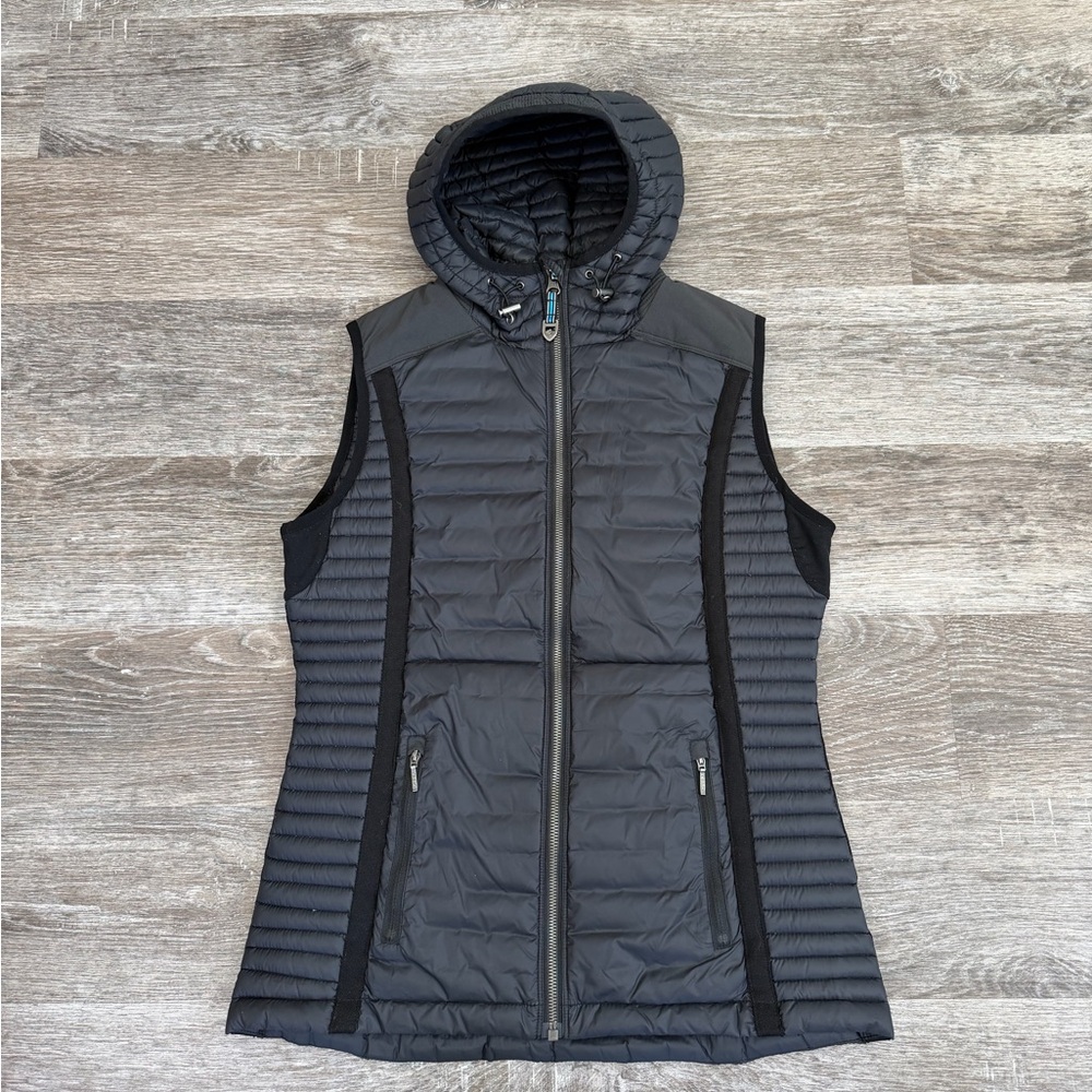 Kuhl Women's Blackout Spyfire Hooded Vest - Size Small